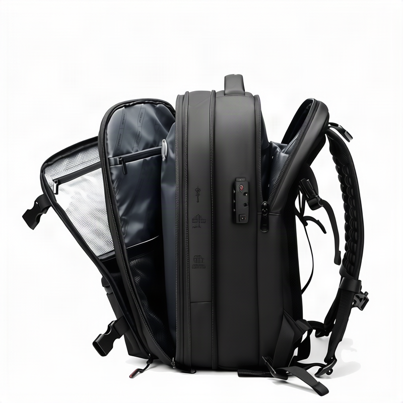 Business backpack, 56–75 L, Oxford fabric, waterproof — product view 3