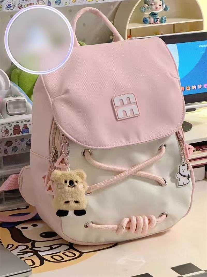 Light backpack for school and everyday, expandable — product view 7