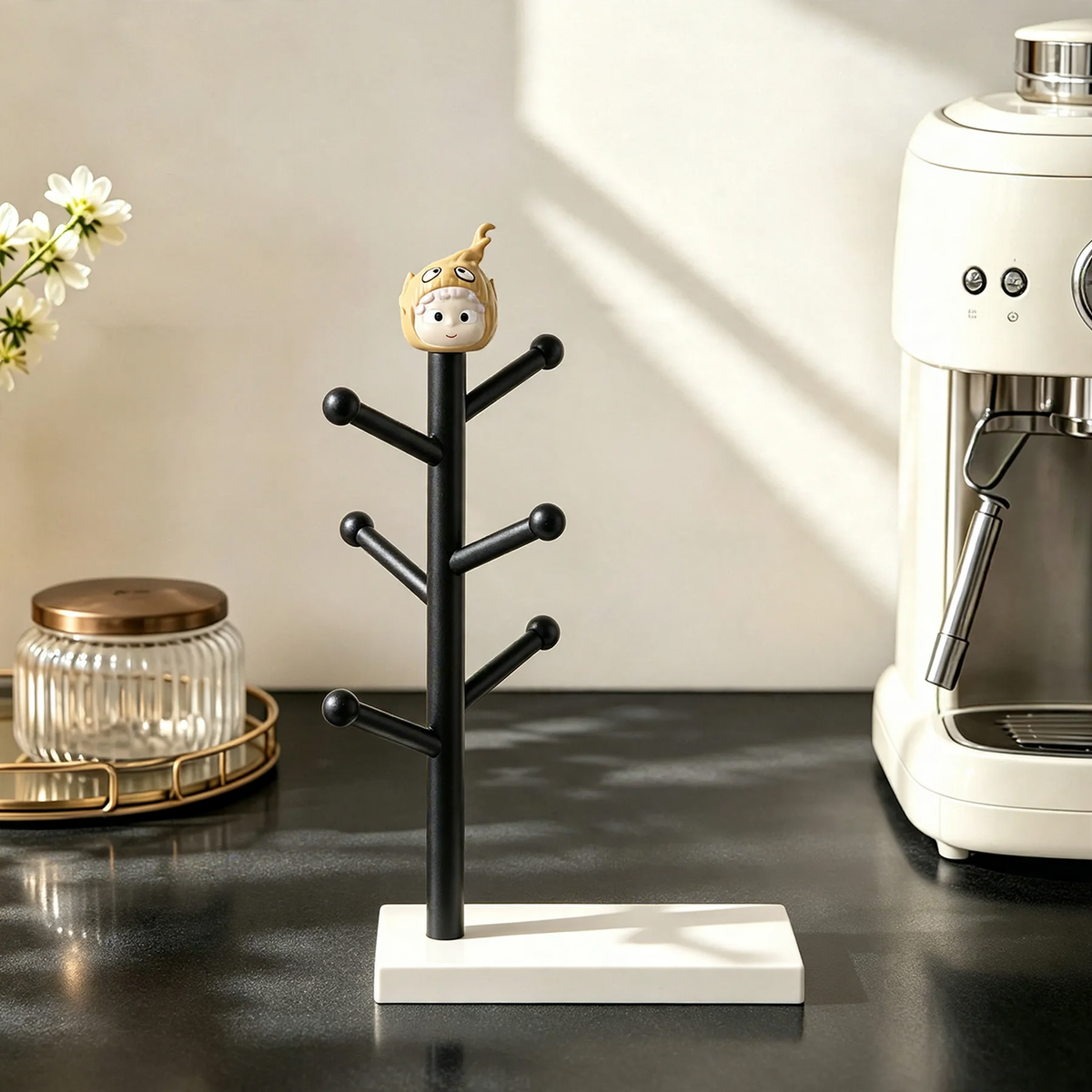 Tree-shaped cup rack made of ABS plastic — product view 6