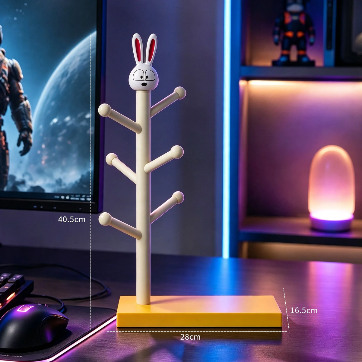 Handy stand with storage, cute design — product view 6