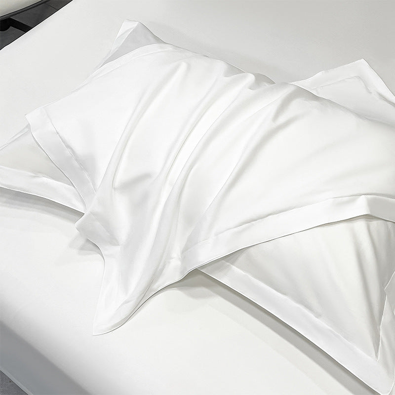 Cotton pillowcase, 58×88 cm, white — product view 2