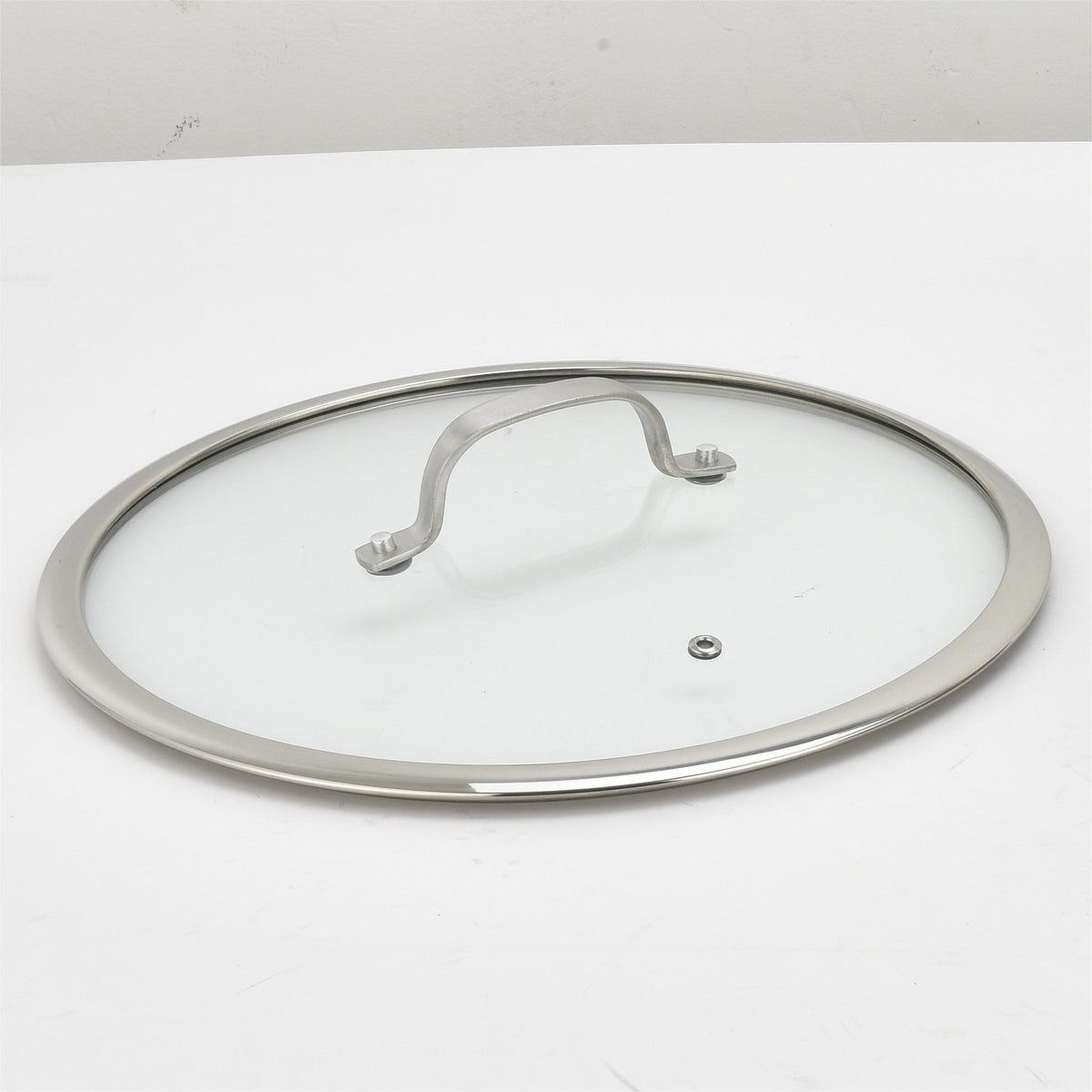Sauté pan, 304 stainless steel, 3-ply — product view 5