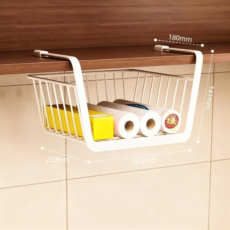 Retractable hanging basket for kitchen cabinets — product view 3