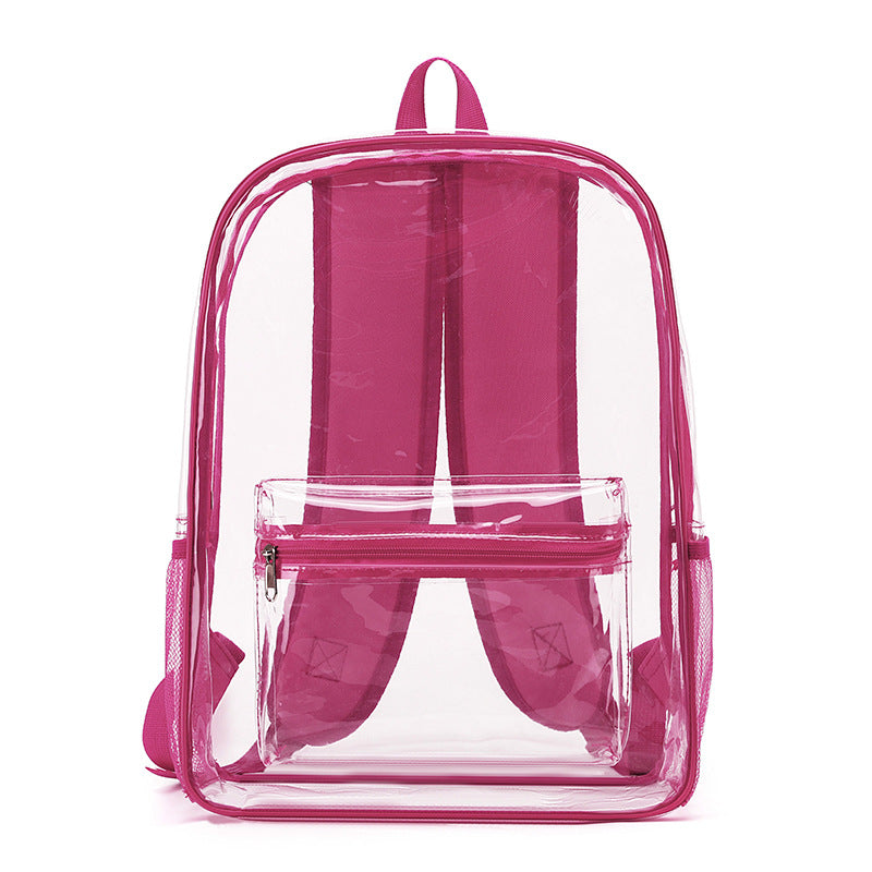 Transparent PVC backpack, waterproof — product view 7