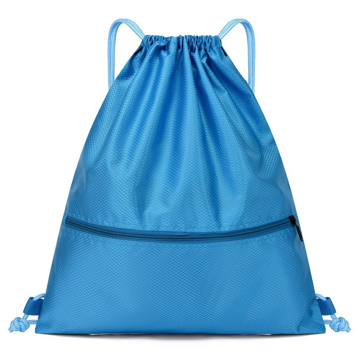 Sporty backpack with drawstring, waterproof — product view 1