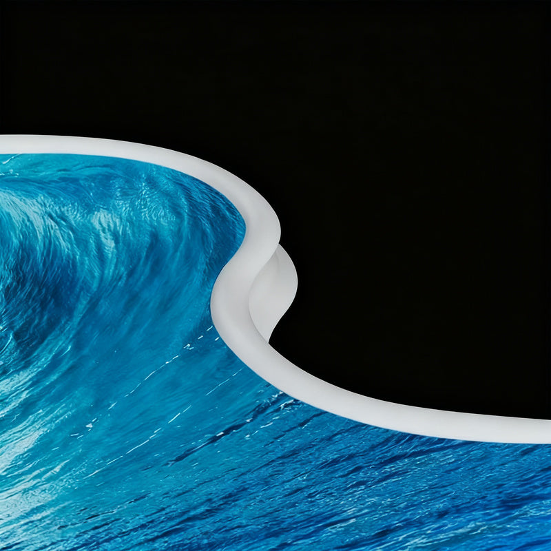 Silicone sealing strip for shower, adjustable — product view 2