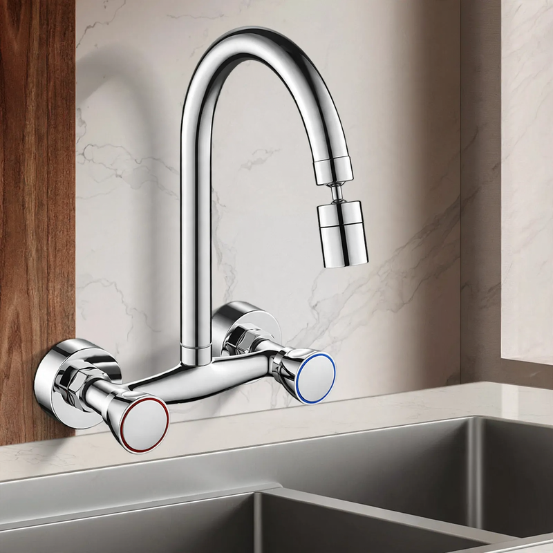 Built-in kitchen faucet with universal joint — product view 6