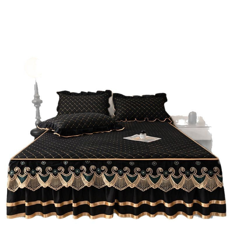 Bed skirt with ruffles, cotton, 1.8 m bed — product view 5