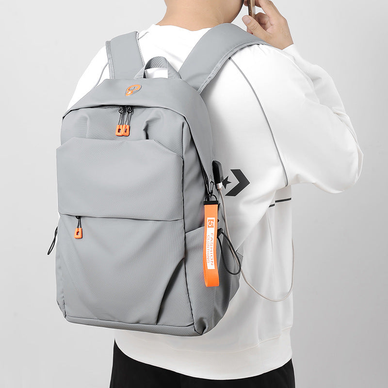 Breathable men's backpack with USB, 20-35 L, 15 inch — product view 2