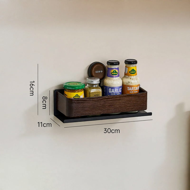 Suction Cup Wall Shelf for Kitchen, Plastic — product view 4