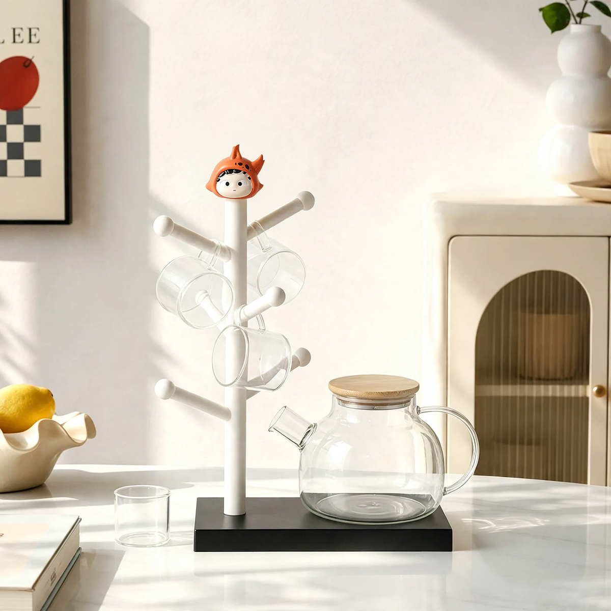 Tree-shaped cup rack made of ABS plastic — product view 5