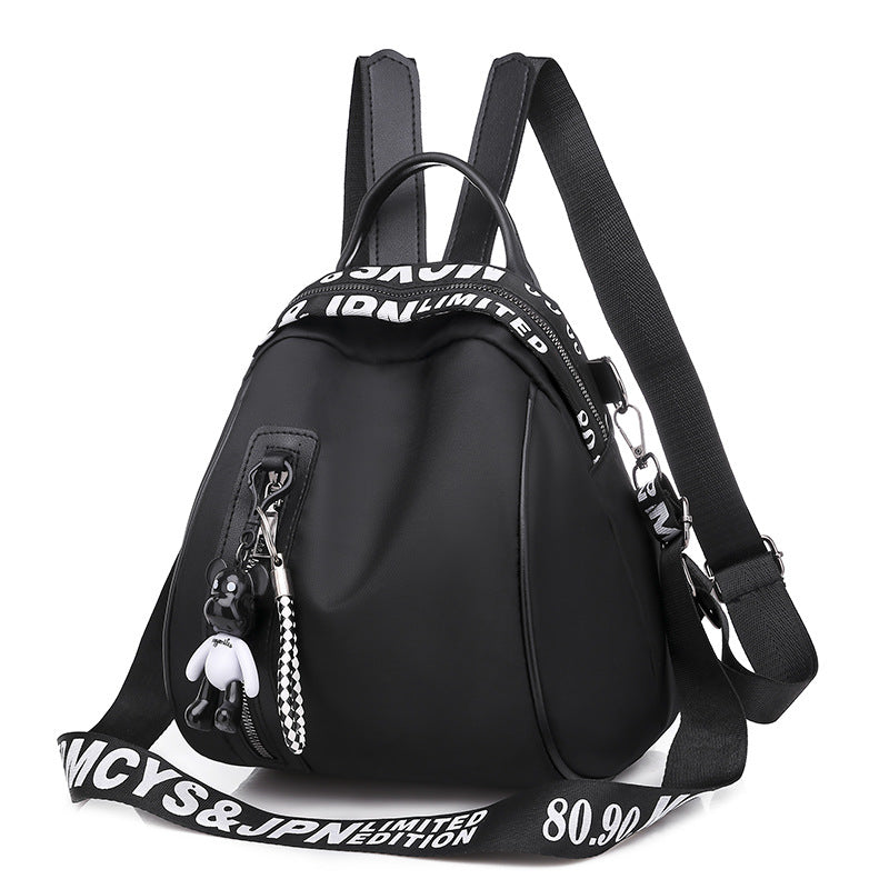 Cotton backpack for women, versatile, streetwear style — product view 6
