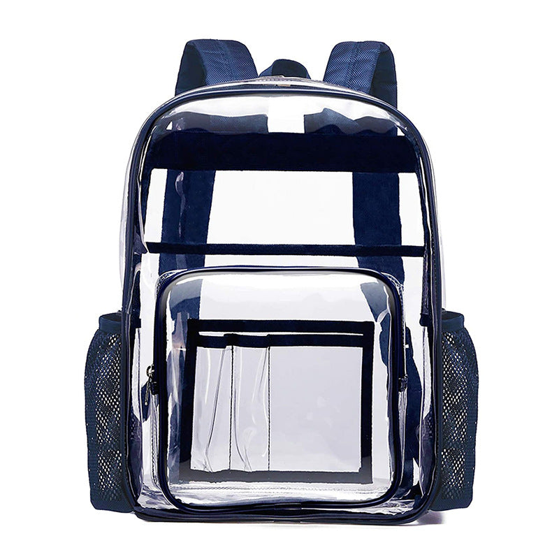 Transparent PVC backpack, waterproof, 20–35 L — product view 3