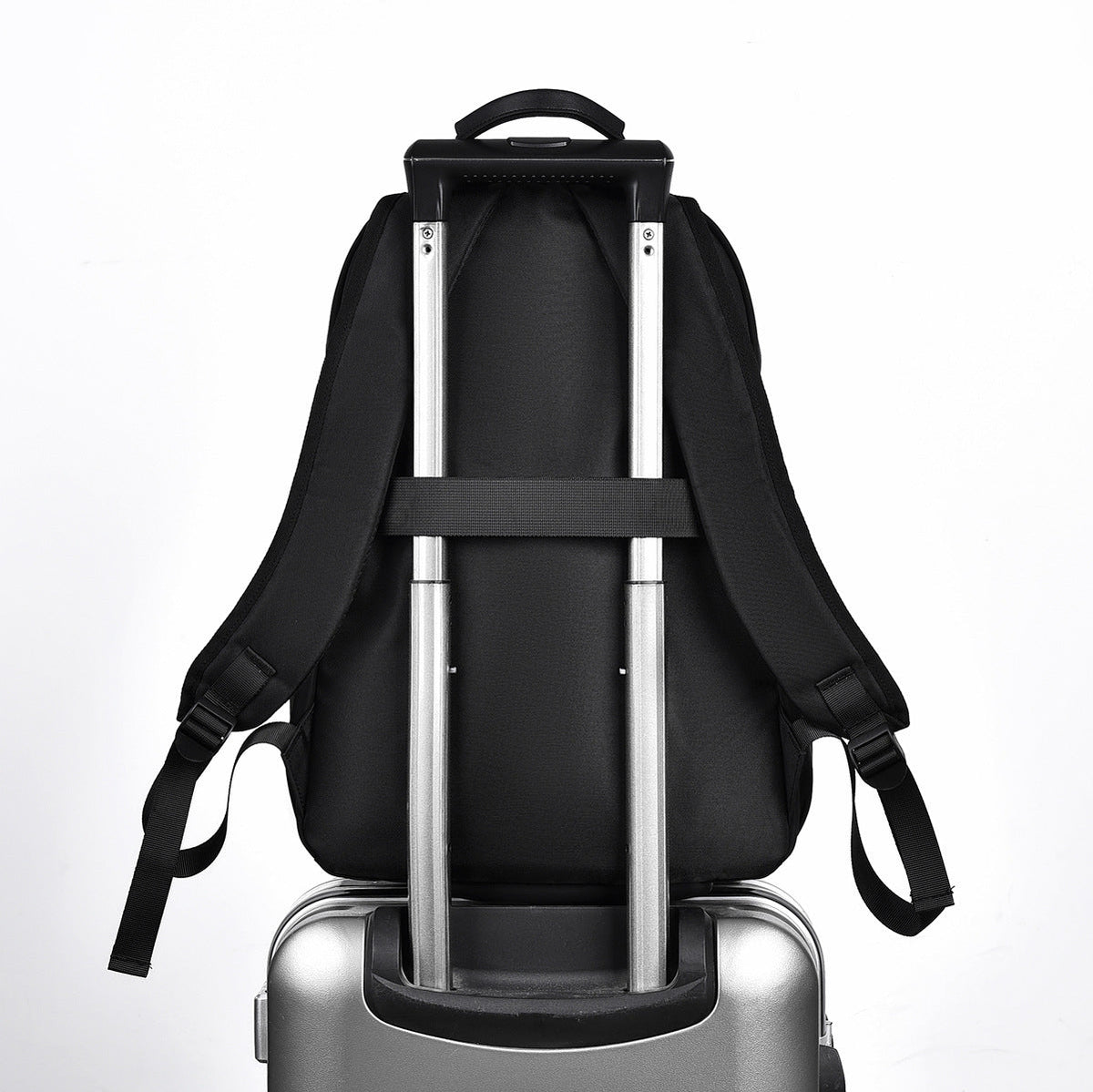 Men's backpack with laptop compartment, 20–35 L, nylon — product view 5
