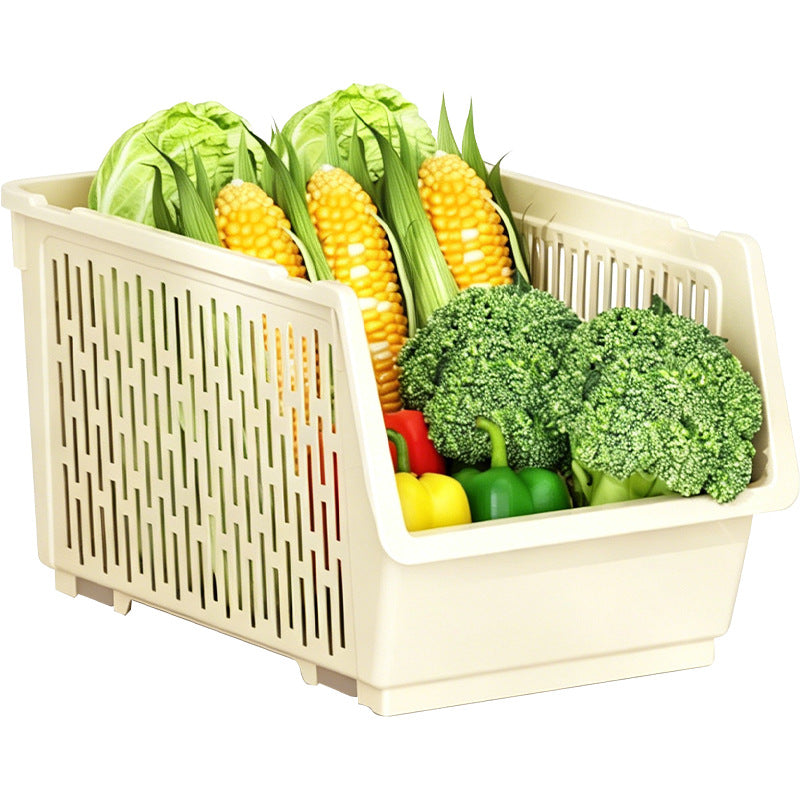 Stackable storage box made of PET, model 26YM.7465 — product view 2
