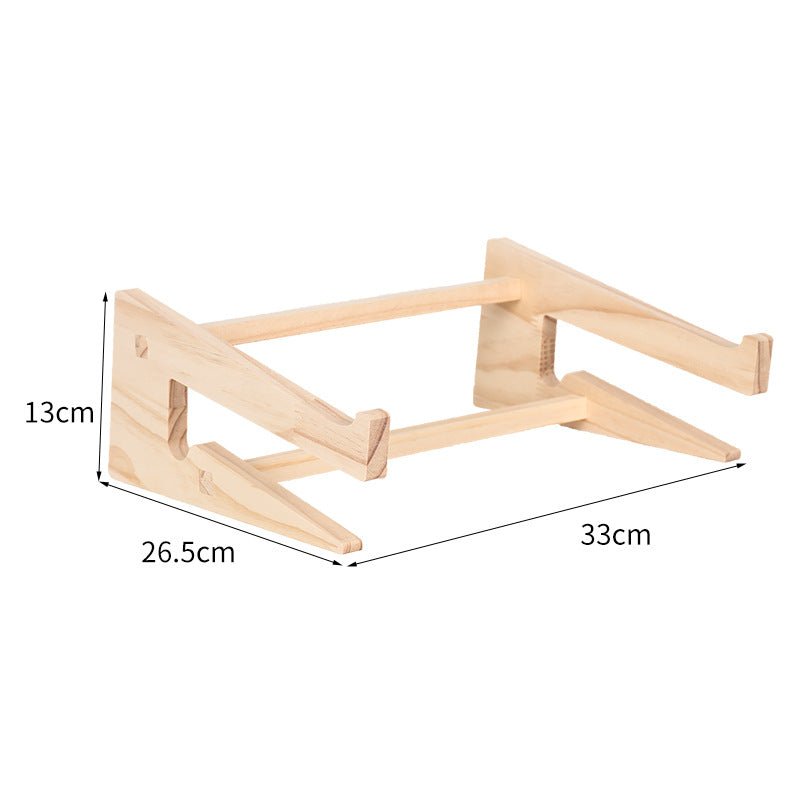 Wood Laptop Stand with Desk Organizer — product view 5