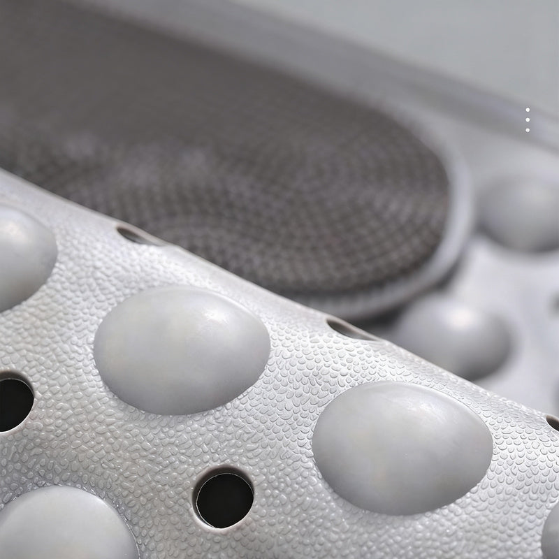 Bathroom mat TPE with massage points and suction cups — product view 1