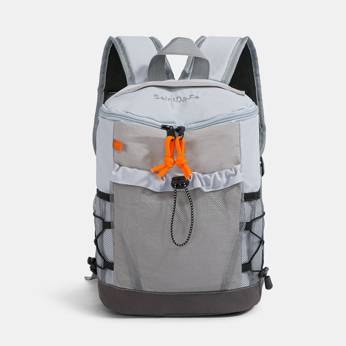 Women's backpack, up to 20 L, nylon, patchwork design — product view 4