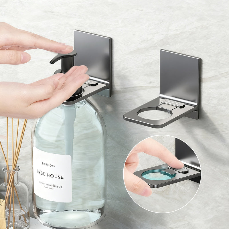 Adjustable bathroom shelf made of aluminum — product view 1