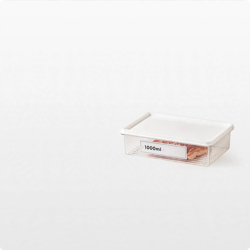 Refrigerator storage box, sealed, various sizes — product view 5