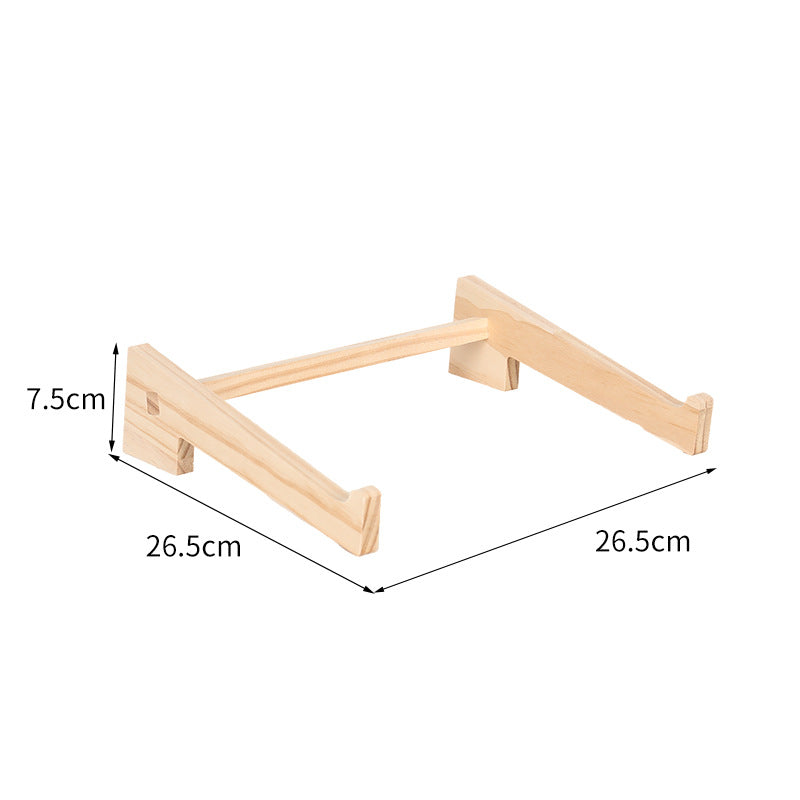 Wood Laptop Stand with Desk Organizer — product view 6