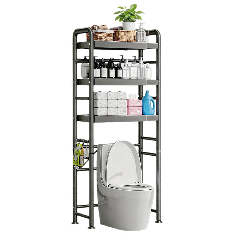 Toilet shelf, extendable, 1–3 levels, steel frame — product view 3