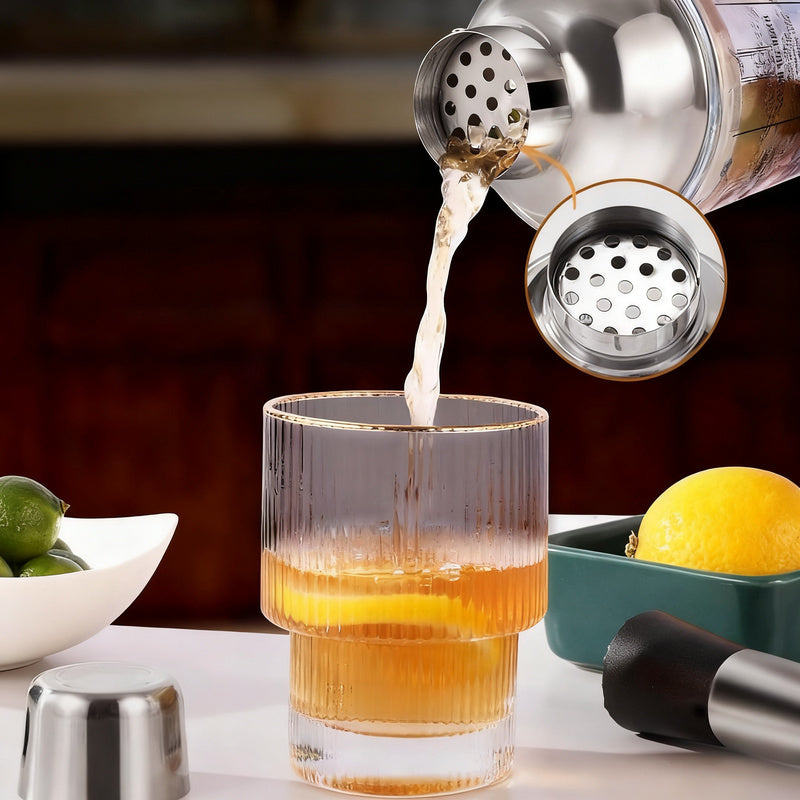 Cocktail Shaker Set with Glass and Accessories — product view 1