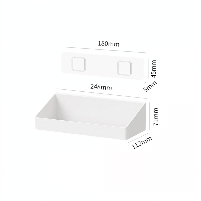Wall-mounted spice rack without drilling — product view 6