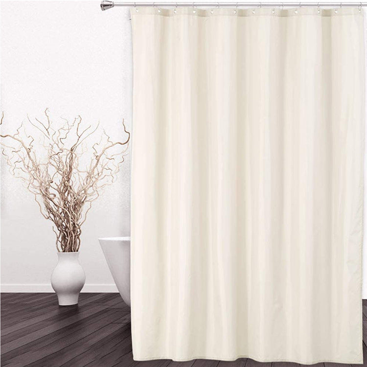 Shower curtain, PEVA, transparent, 80–120 cm — product view 1