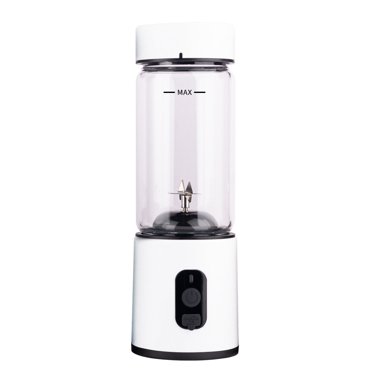 Portable juicer made of borosilicate glass, 400 ml — product view 5