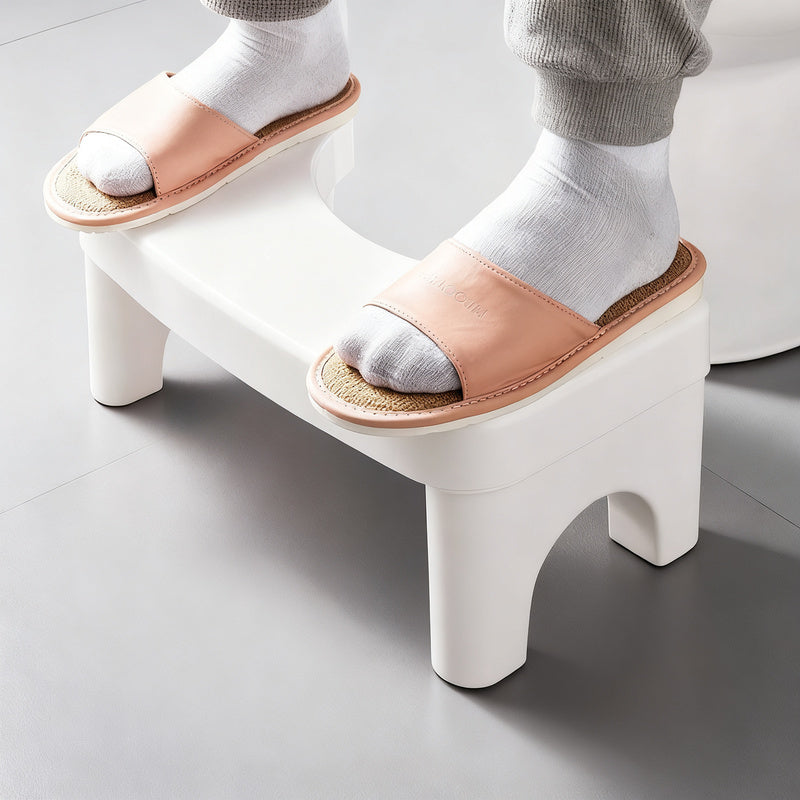 Plastic toilet stool — product view 2