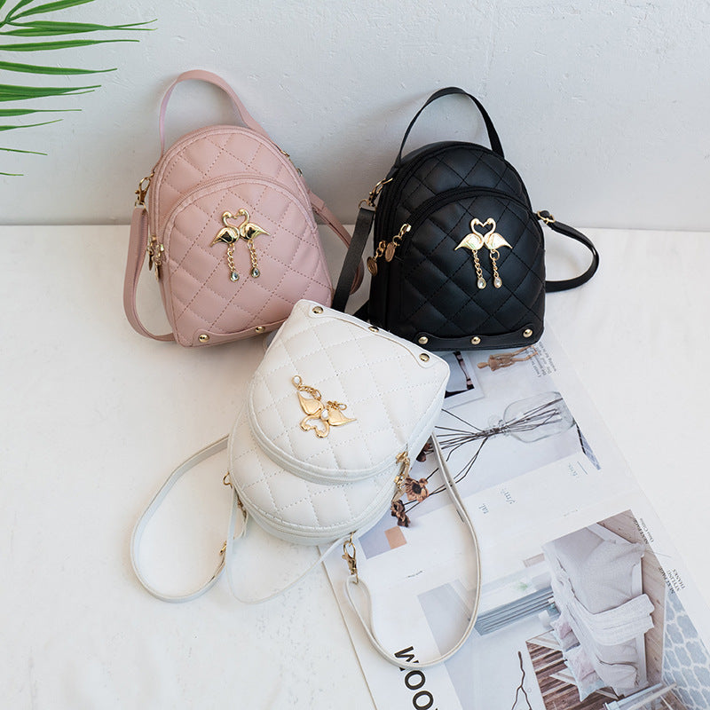 PU Backpack with Embroidery — product view 1