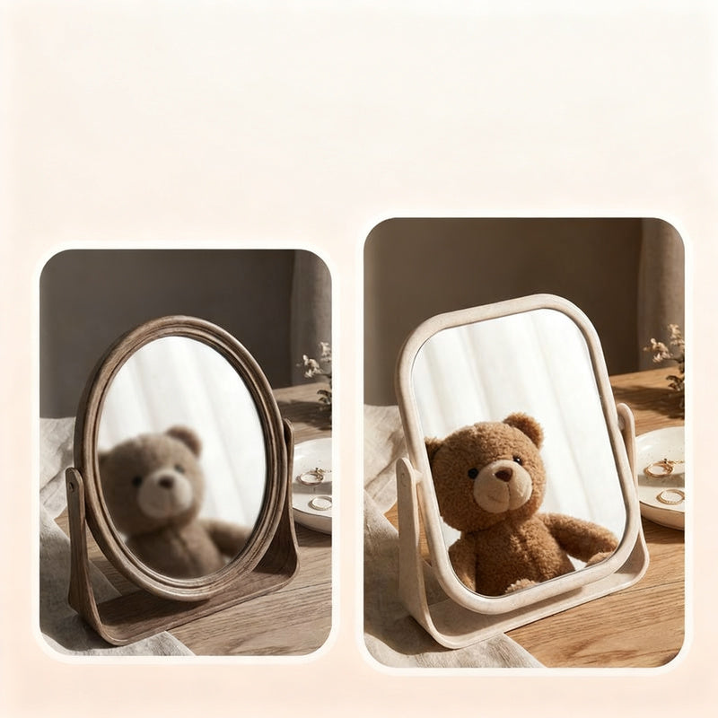 Table mirror, round, 360° rotatable — product view 4