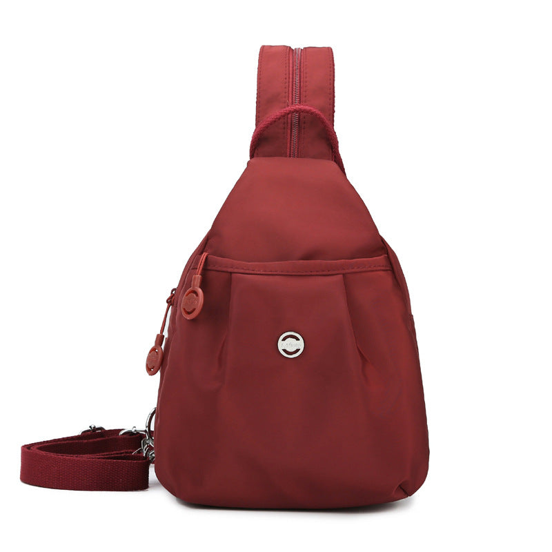 Compact backpack with theft protection, Oxford fabric — product view 7