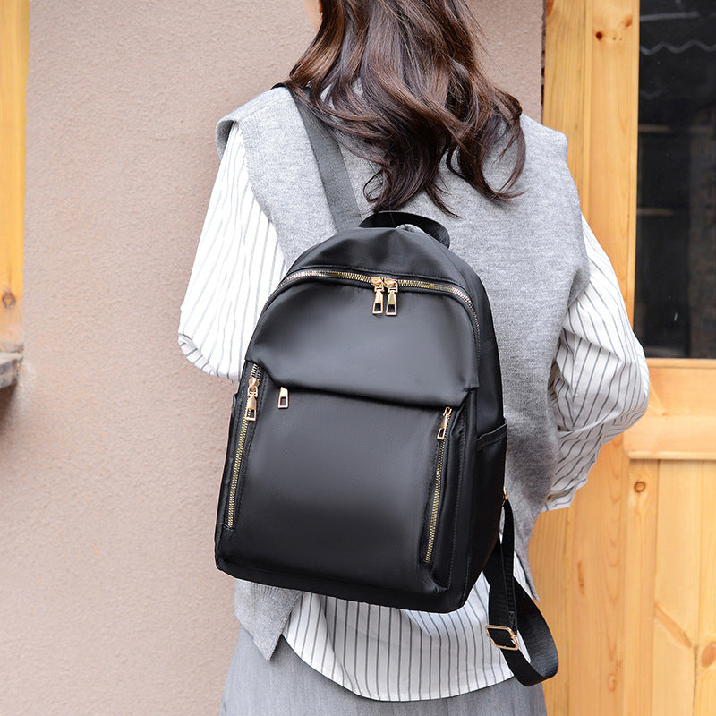 Large nylon backpack with ergonomic design — product view 2