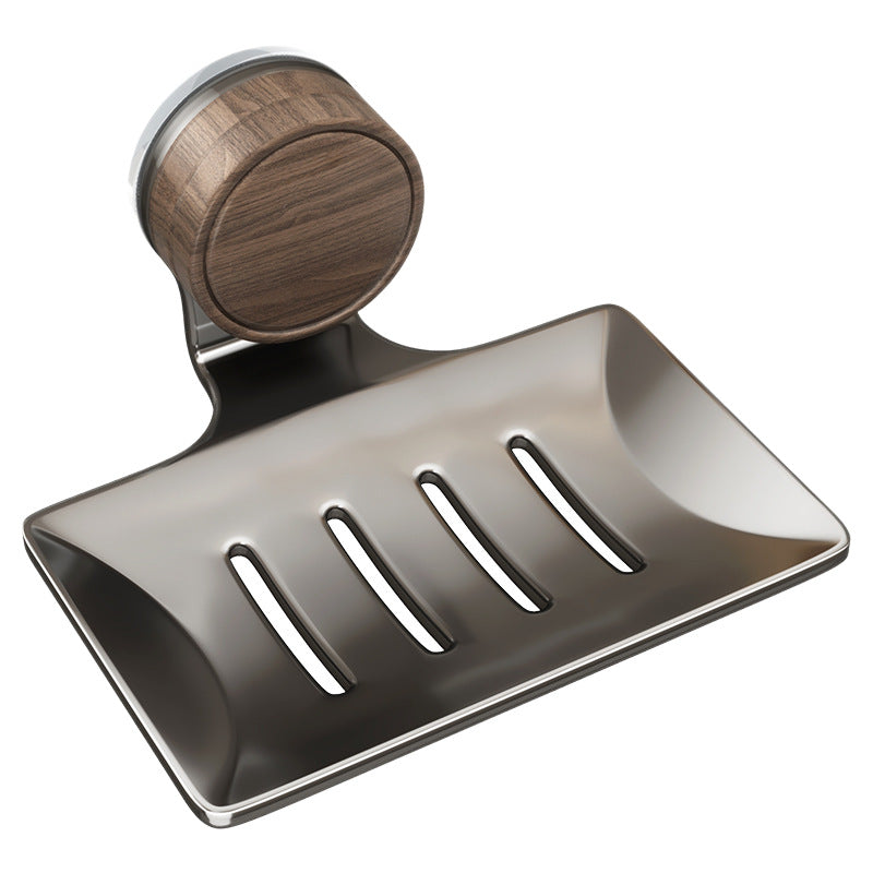 Wall-mounted soap dish with suction cup — product view 4