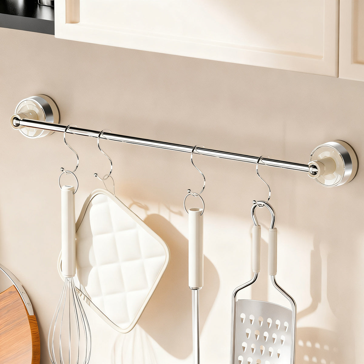 Expandable suction cup shoe rack for bathroom — product view 3
