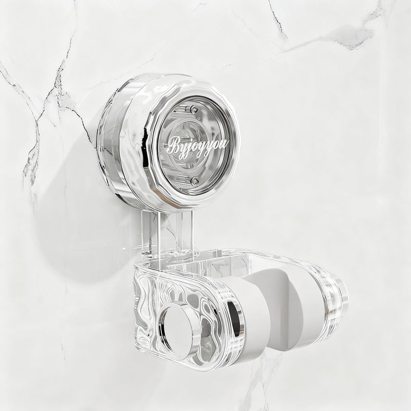 Shower head holder with suction cup, adjustable — product view 4