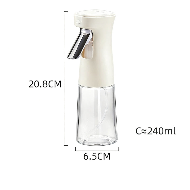 Glass oil sprayer with pump spray — product view 4