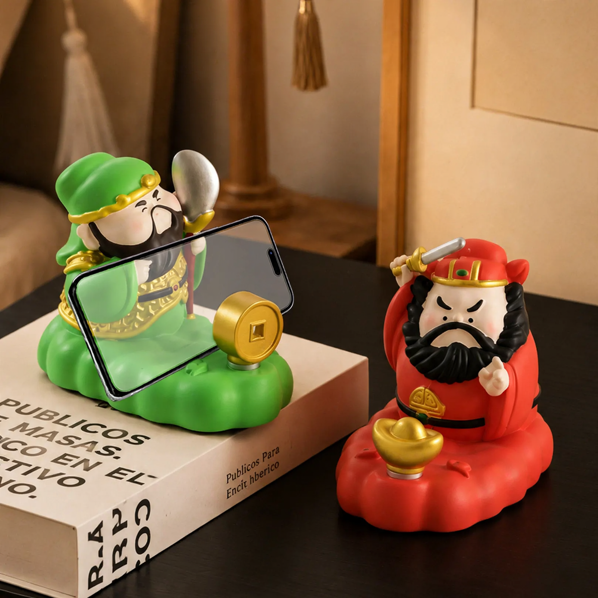 Zhong Kui Handy-Stand, Chinese Cultural Design — product view 3