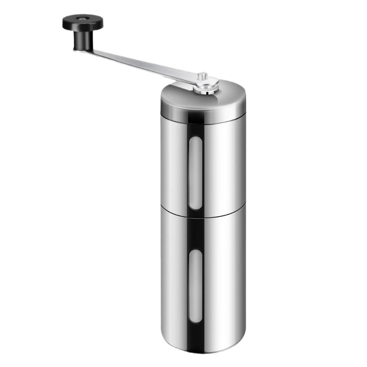 Hand coffee grinder made of stainless steel — product view 4