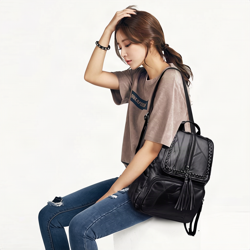 Cord Backpack Women, 20–35 L, water-repellent — product view 4