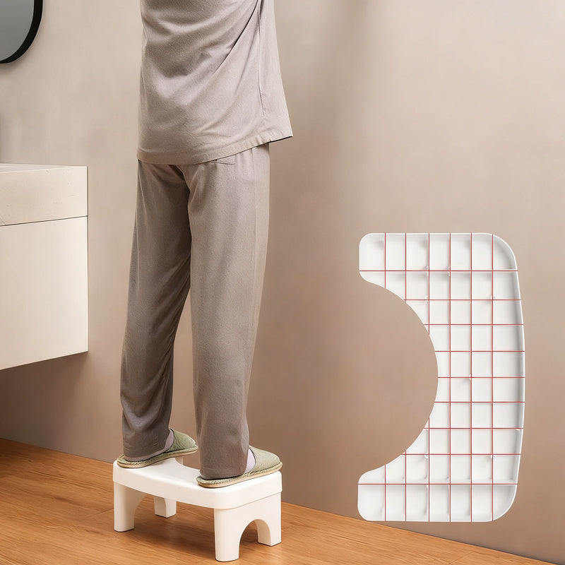 Plastic toilet stool — product view 4