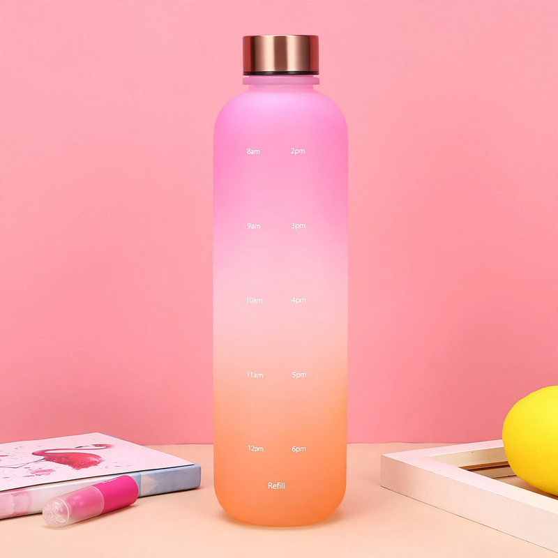 Borosilicate glass bottle for filling, transparent — product view 3