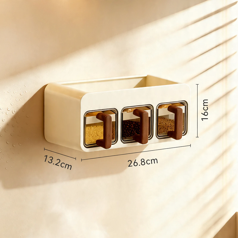 Spice box set for hanging, 2 or 3 compartments — product view 7