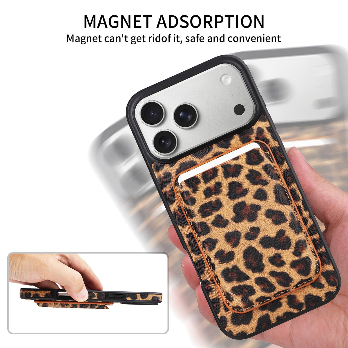 Protective case for iPhone, shockproof, with magnetic mount — product view 3