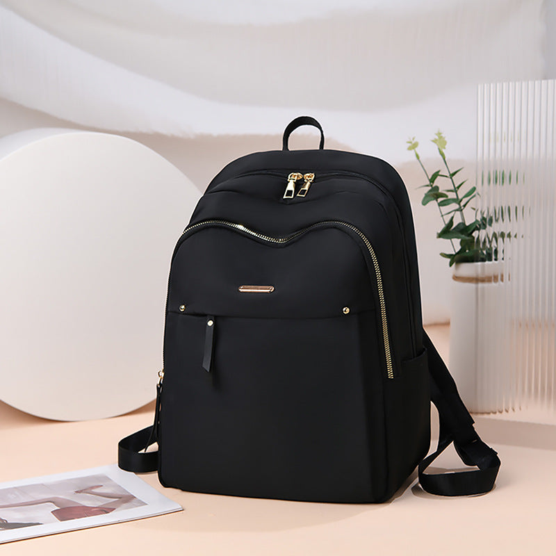 Nylon backpack, 20–35 L, water-repellent — product view 1