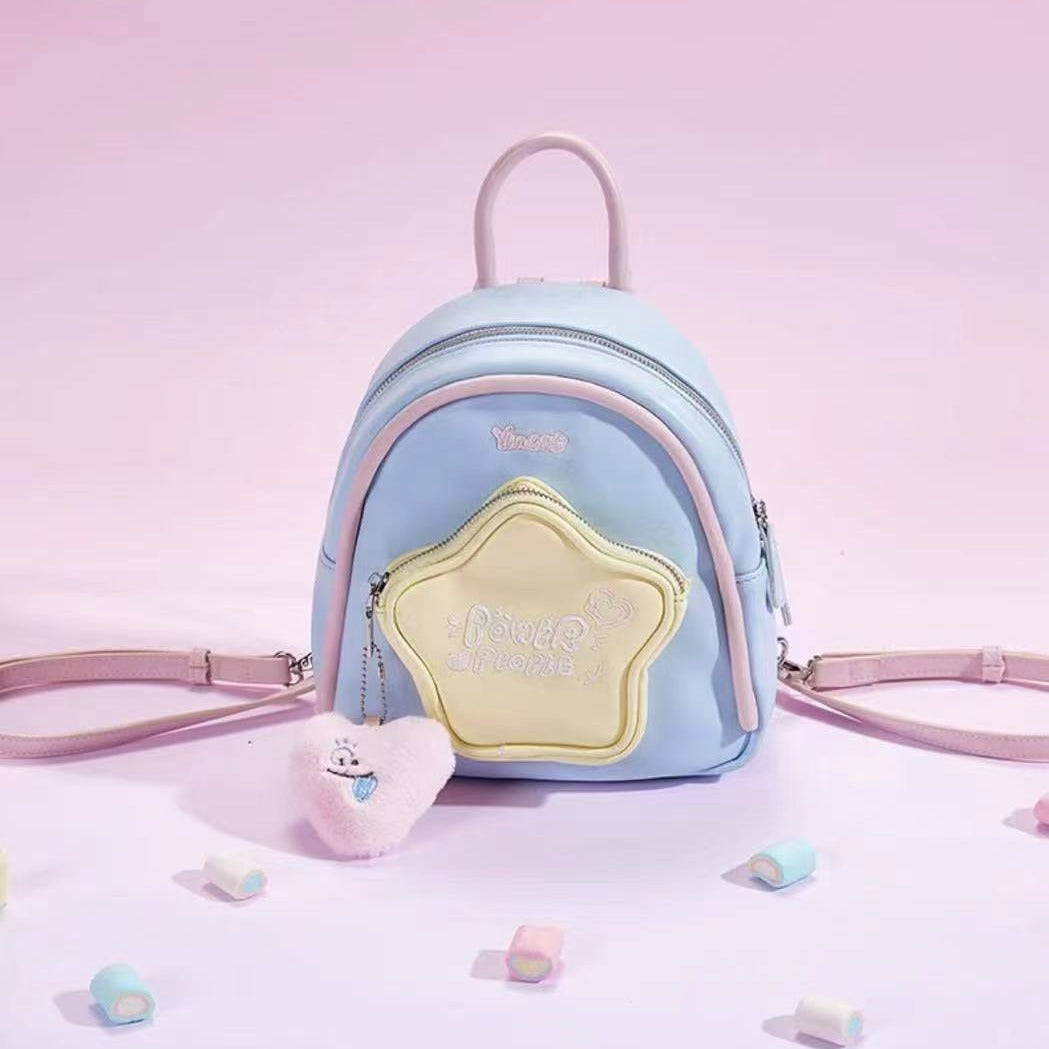 Mini-backpack with five-star design — product view 3