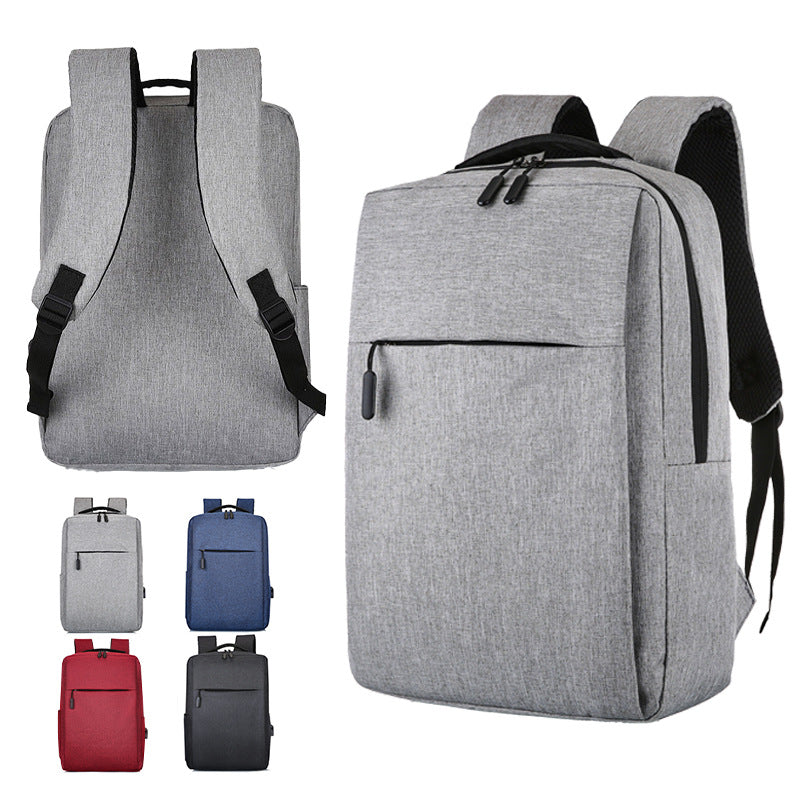 Large business backpack made of Oxford fabric, up to 15.6 inches — product view 1