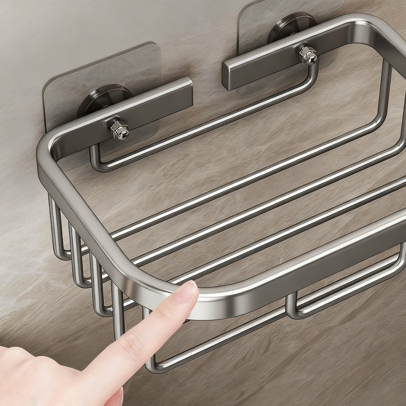Wall-mounted paper towel holder without drilling — product view 1